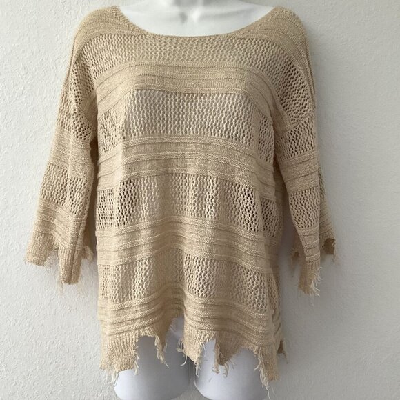 BOHO CROCHET TOP LIKE NEW - Picture 1 of 9
